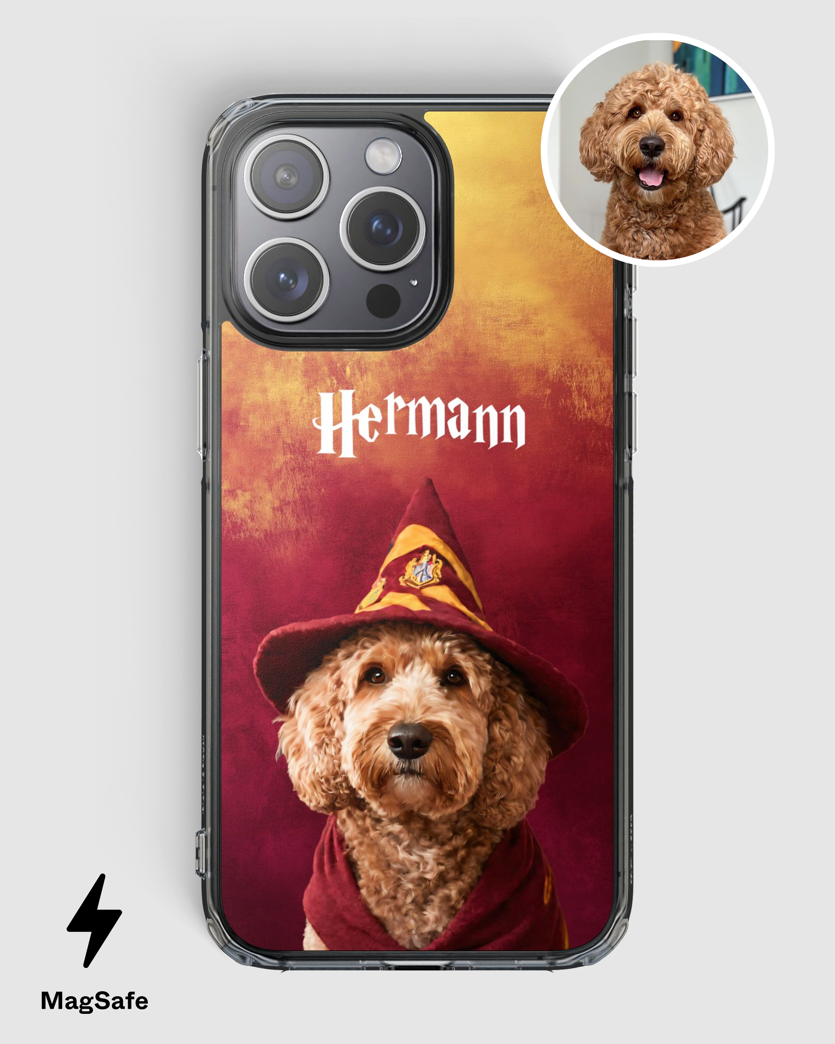 AI Custom Pet Portrait Phone Case | Turn Your Pet Into a Star! ✨